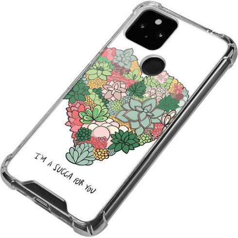 Succa For You Google Pixel 5 Clear Case